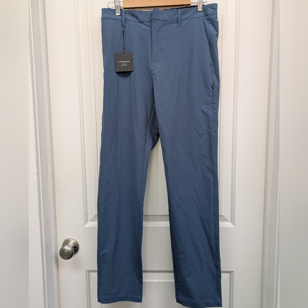 01. ALGO Men's Blue Performance Pants